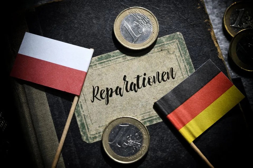 Němečtí zelení jsou pro platby reparací Polsku za druhou světovou válku