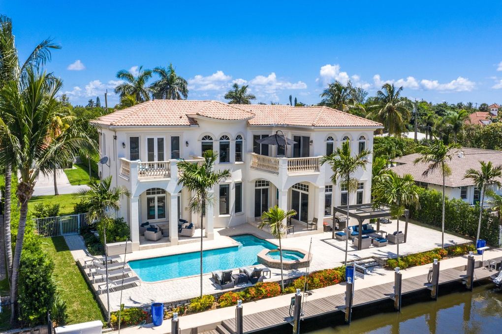 prodej rekonstruovaného panského domu 19 Harbour Dr N, Ocean Ridge, Florida Spojené státy Americké