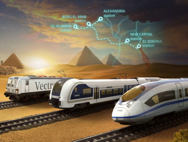 Do Káhiry přijíždějí high-tech vlaky