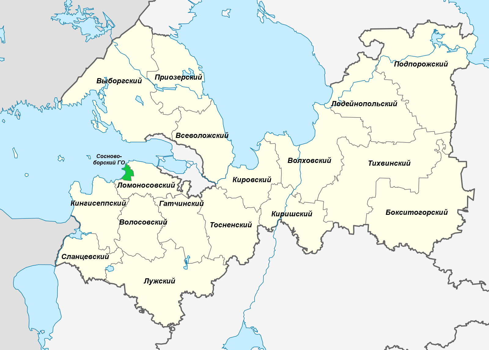 Ruská federace - Leningradská oblast